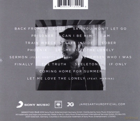 James Arthur: Back from the Edge (Deluxe) [CD]