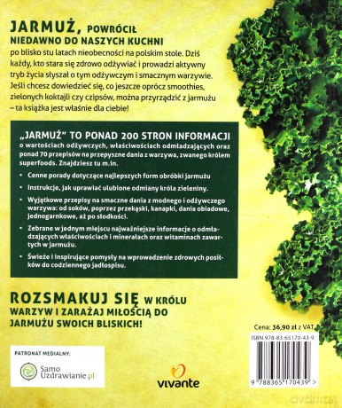 Jarmuż. Wszystko, co musisz wiedzieć o najbardziej odżywczym warzywie na świecie - Stephanie Pedersen [KSIĄŻKA]