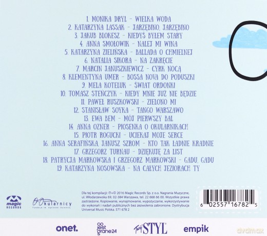 Pamiętajmy O Osieckiej. Kolekcja Okularników [CD]