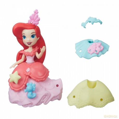 Disney Princess Mini Laleczka z sukienką Ariel