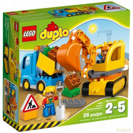 LEGO Duplo Ciężarówka i koparka (10812) [KLOCKI]