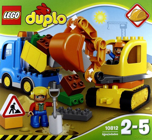 LEGO Duplo Ciężarówka i koparka (10812) [KLOCKI]