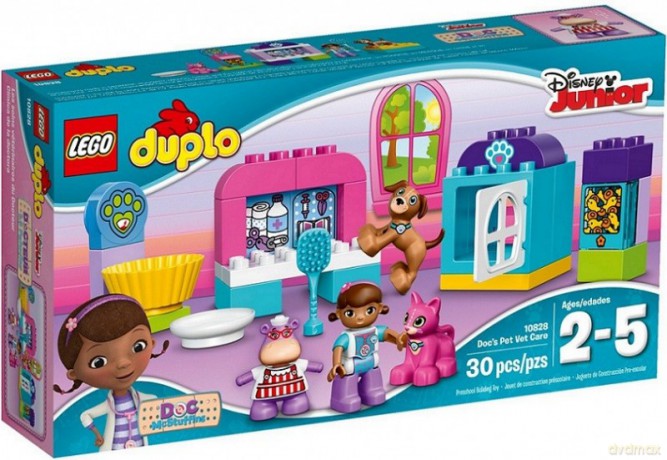 LEGO Duplo Lecznica dla zwierząt doktor Dosia [KLOCKI]