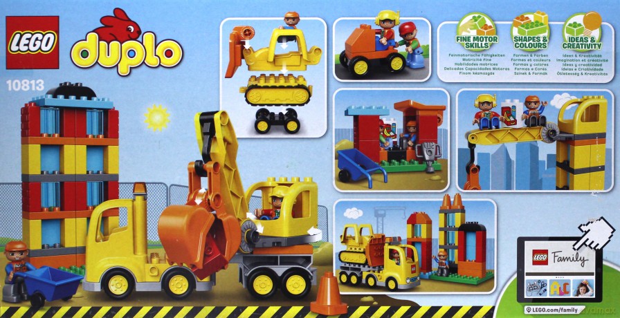 LEGO Duplo Wielka budowa (10813) [KLOCKI]