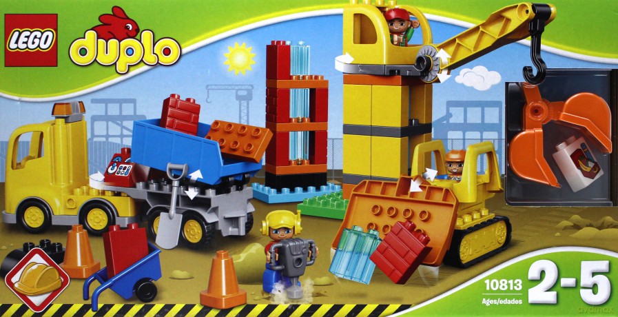 LEGO Duplo Wielka budowa (10813) [KLOCKI]
