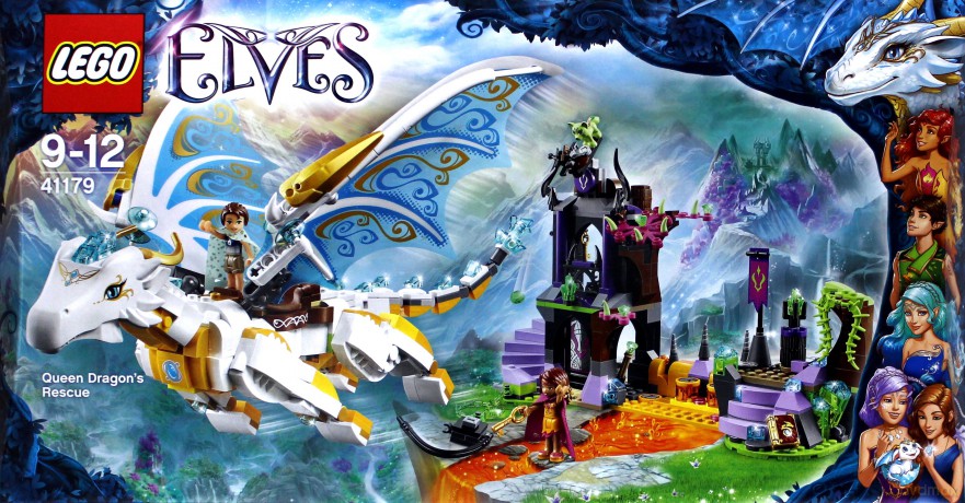 LEGO Elves Na ratunek królowej smoków (41179) [KLOCKI]