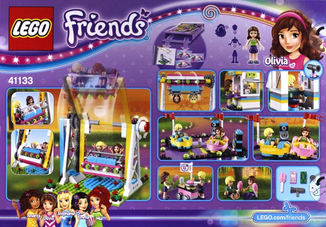 LEGO Friends Autka w parku rozrywki (41133) [KLOCKI]