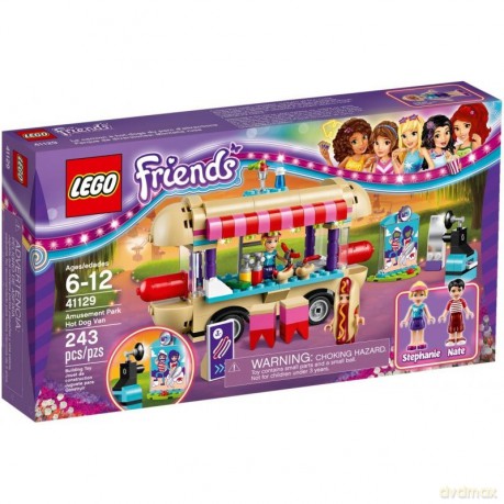LEGO Friends Furgonetka z hot dogami w parku (41129) [KLOCKI]