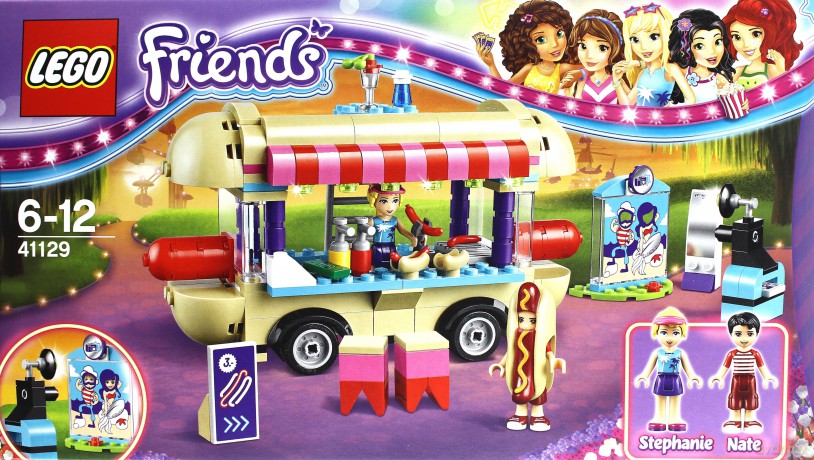 LEGO Friends Furgonetka z hot dogami w parku (41129) [KLOCKI]