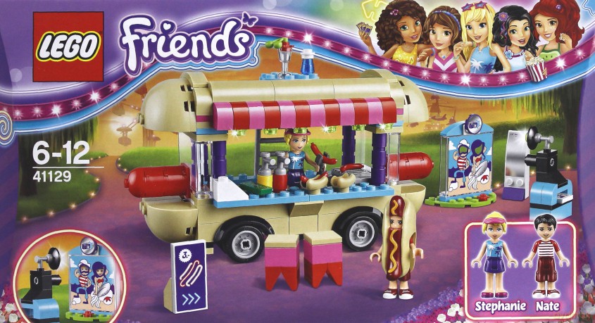 LEGO Friends Furgonetka z hot dogami w parku (41129) [KLOCKI]