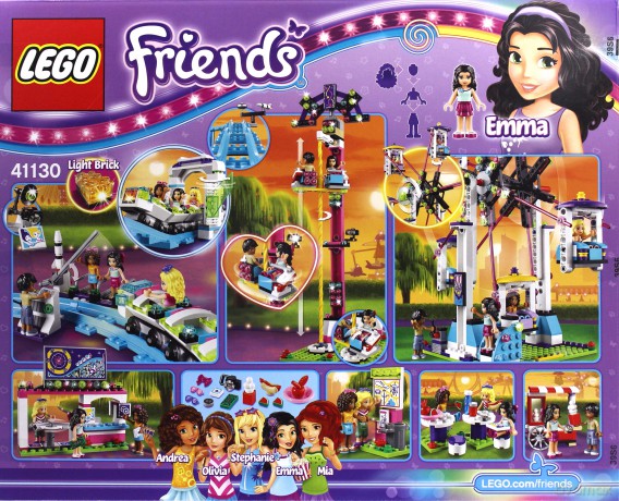 LEGO Friends Kolejka górska w parku rozrywki (41130) [KLOCKI]