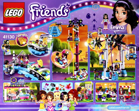 LEGO Friends Kolejka górska w parku rozrywki (41130) [KLOCKI]