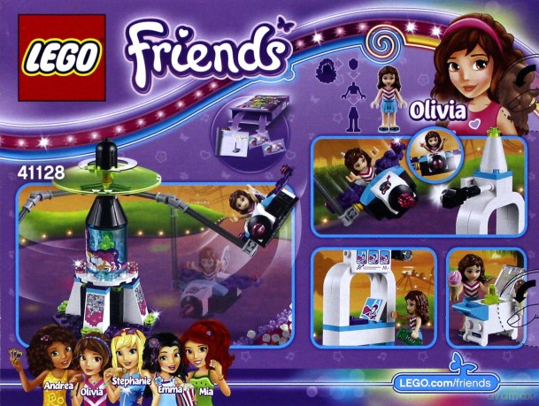 LEGO Friends Kosmiczna karuzela w parku (41128) [KLOCKI]