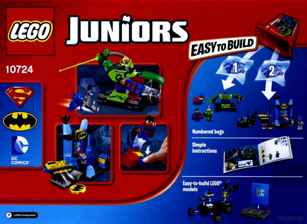 LEGO Juniors Batman i Superman vs Lex Luthor (10724) [KLOCKI]