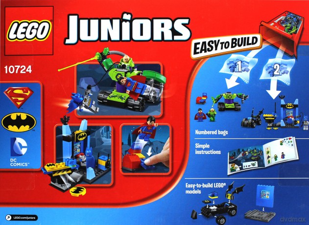 LEGO Juniors Batman i Superman vs Lex Luthor (10724) [KLOCKI]