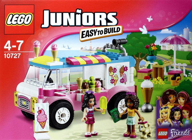 LEGO Juniors Furgonetka z lodami Emmy 10727 [KLOCKI]