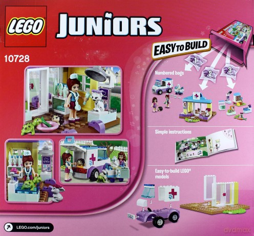 LEGO Juniors Lecznica dla zwierząt Mii (10728)