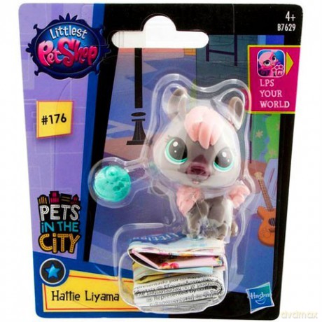 Littlest Pet Shop Figurka podstawowa A, Hipster Lama [FIGURKA]
