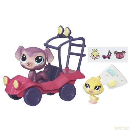 Littlest Pet Shop Zwierzakowe pojazdy, Gazik [FIGURKA]