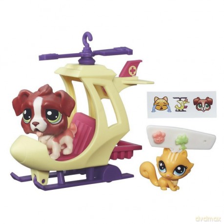 Littlest Pet Shop Zwierzakowe pojazdy, Helikopter [FIGURKA]