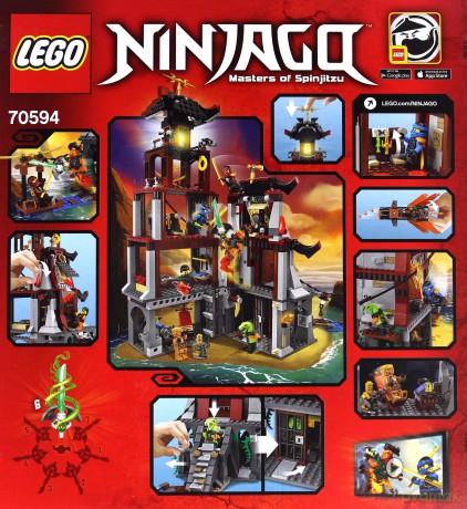 LEGO Ninjago Bitwa o latarnie (70594) [KLOCKI]