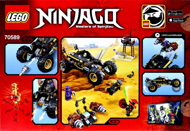 LEGO Ninjago Pogromca skał (70589) [KLOCKI]