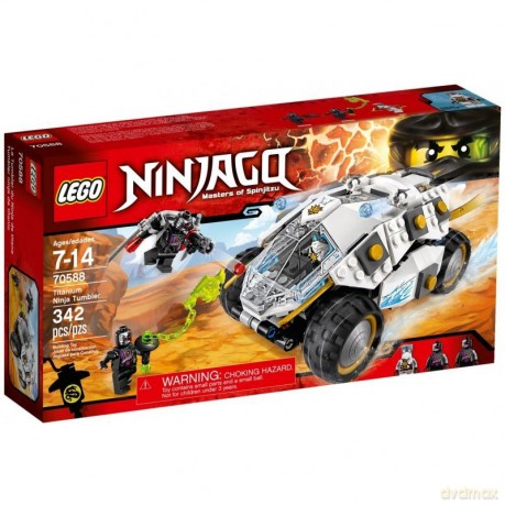 Ninjago Samochód tytanowego ninja (70588) [KLOCKI]