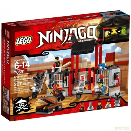 Ninjago Ucieczka z więzienia Kryptarium (70591) [KLOCKI]
