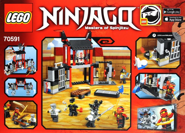 Ninjago Ucieczka z więzienia Kryptarium (70591) [KLOCKI]