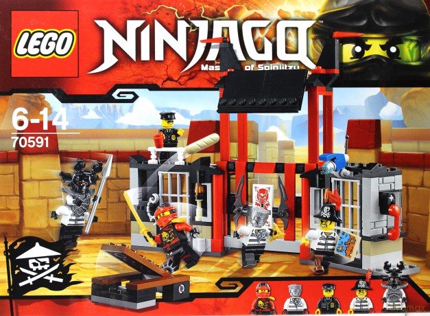 Ninjago Ucieczka z więzienia Kryptarium (70591) [KLOCKI]
