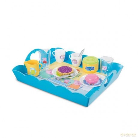 SMOBY Świnka Peppa. Taca z zastawą