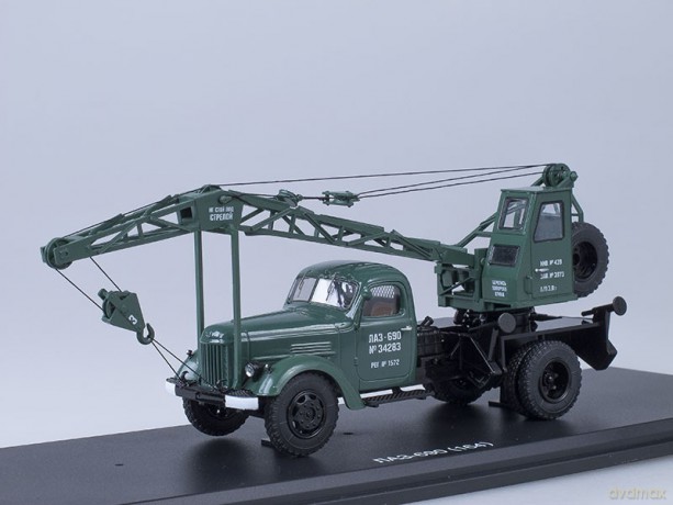 SSM Crane Truck LAZ-690 (ZIL-164)