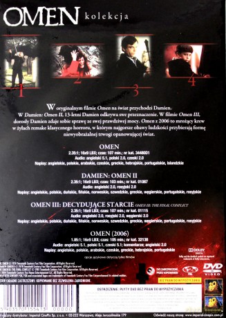 Omen Quadrilogy [4DVD]