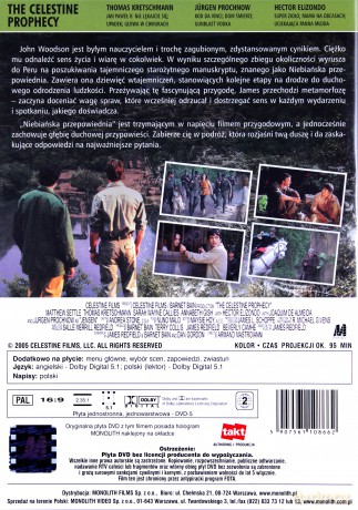Niebiańska przepowiednia [DVD]