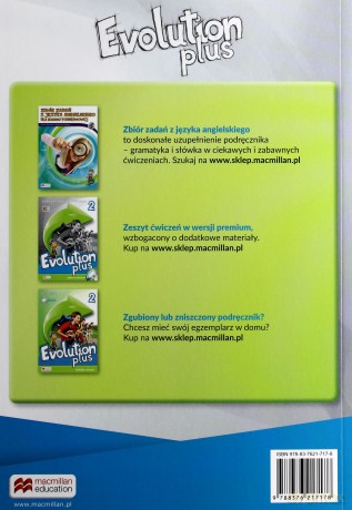 Evolution Plus 2 zeszyt do języka angielskiego [KSIĄŻKA]