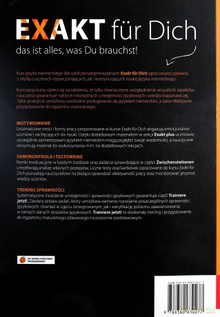 Exakt fur Dich 3 podręcznik [KSIĄŻKA]