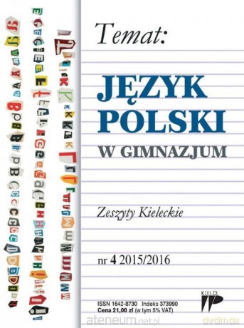 Język Polski w Gimnazjum nr 4 2015/2016 [KSIĄŻKA]