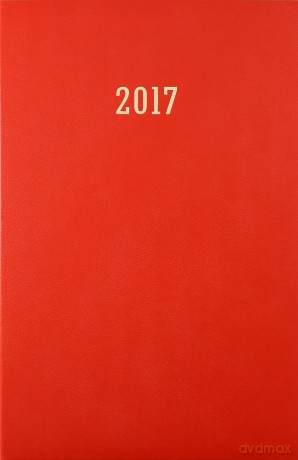 Kalendarz 2017 B5 Tygodniowy Albit Czerwony [KALENDARZ]