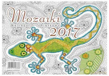 Kalendarz 2017 Biurowy. Mozaiki [KALENDARZ]