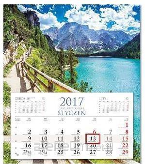 Kalendarz 2017 Jednodzielny. Podróż [KALENDARZ]