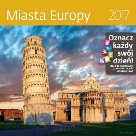 Kalendarz 2017 Miasta Europy [KALENDARZ]