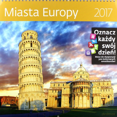 Kalendarz 2017 Miasta Europy [KALENDARZ]