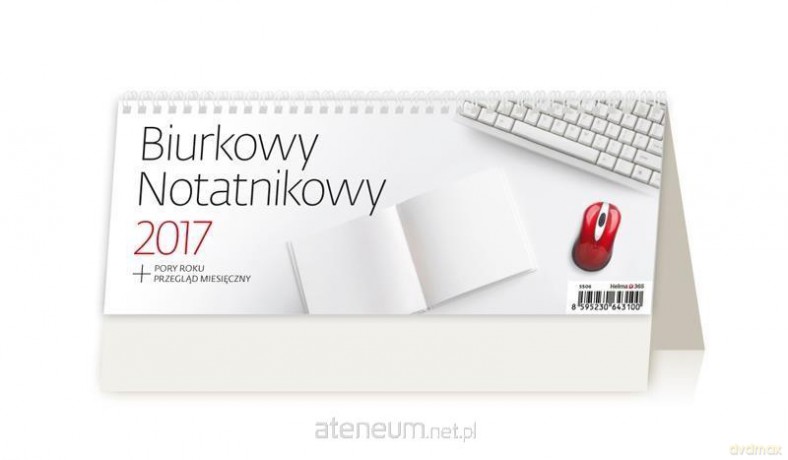 Kalendarz 2017 Notatnikowy [KALENDARZ]