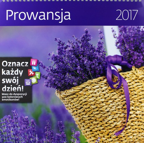 Kalendarz 2017 Prowansja [KALENDARZ]