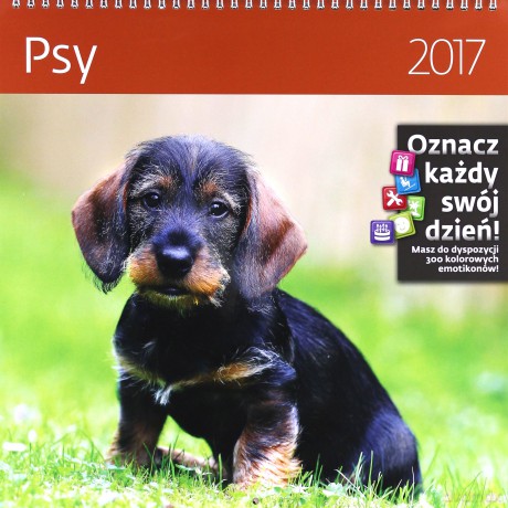 Kalendarz 2017 Psy [KALENDARZ]