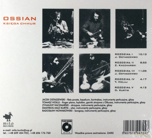 Ossian: Księga Chmur (digipack) [CD]