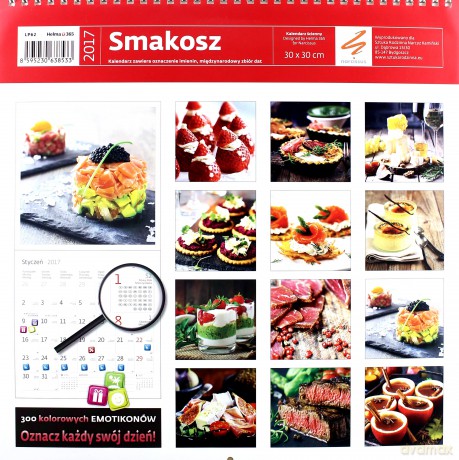 Kalendarz 2017 Smakosz [KALENDARZ]