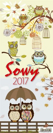 Kalendarz 2017 Sowy [KALENDARZ]