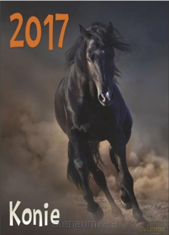 Kalendarz 2017 Ścienny - Konie [KALENDARZ]