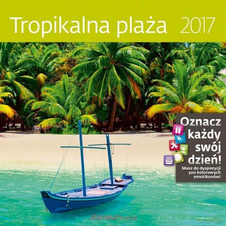 Kalendarz 2017 Tropikalna plaża [KALENDARZ]